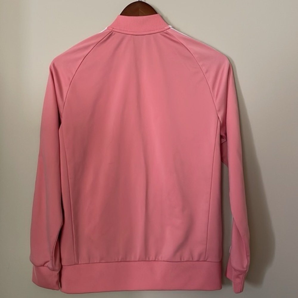 Adidas peachy pink track jacket womens - Picture 3 of 13